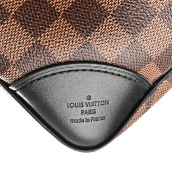 Authentic Louis Vuitton Damier Ebene Odeon MM Black - Picture 9 of 15